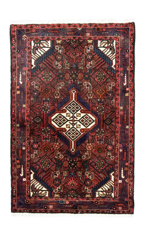 Persisk teppe - Nomadisk - 124 x 80 cm - brun
