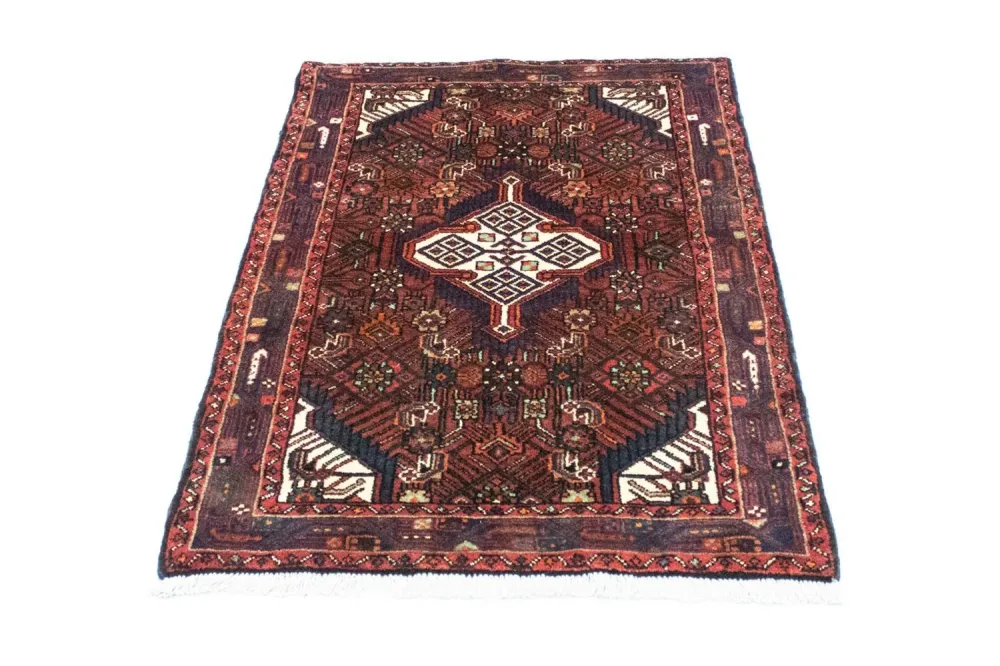 Persisk teppe - Nomadisk - 124 x 80 cm - brun