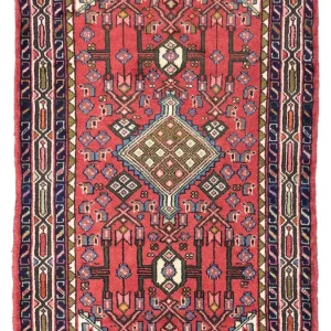 Persisk teppe - Nomadisk - 125 x 80 cm - rød