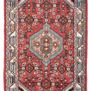 Persisk teppe - Nomadisk - 125 x 80 cm - rød