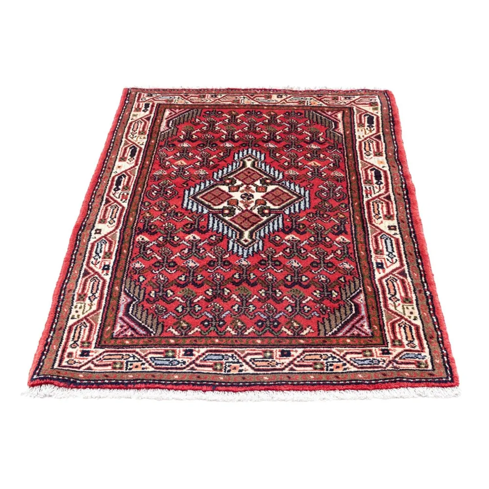 Persisk teppe - Nomadisk - 125 x 80 cm - rød