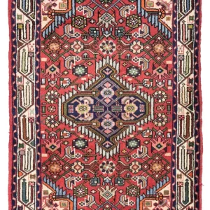 Persisk teppe - Nomadisk - 125 x 80 cm - rød