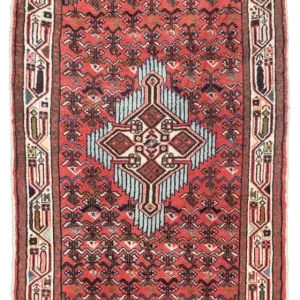 Persisk teppe - Nomadisk - 125 x 80 cm - rød
