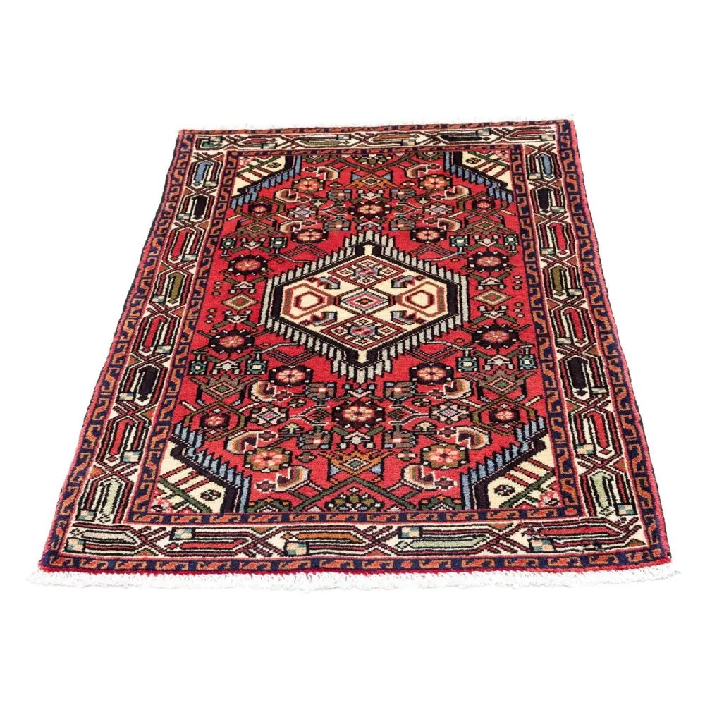 Persisk teppe - Nomadisk - 125 x 80 cm - rød