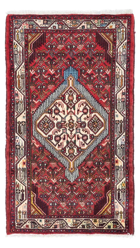Persisk teppe - Nomadisk - 125 x 80 cm - rød