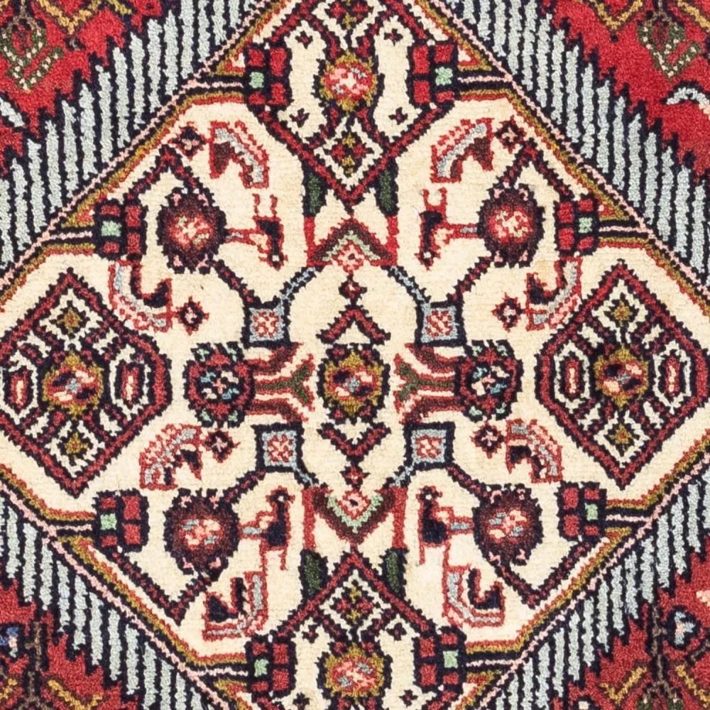 Persisk teppe - Nomadisk - 125 x 80 cm - rød