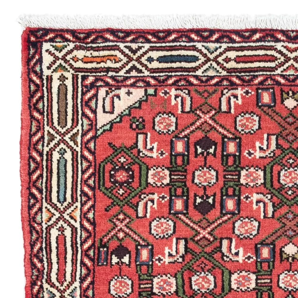 Persisk teppe - Nomadisk - 125 x 80 cm - rød