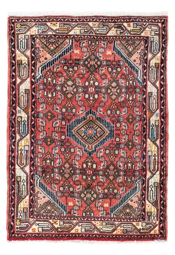 Persisk teppe - Nomadisk - 125 x 80 cm - rød