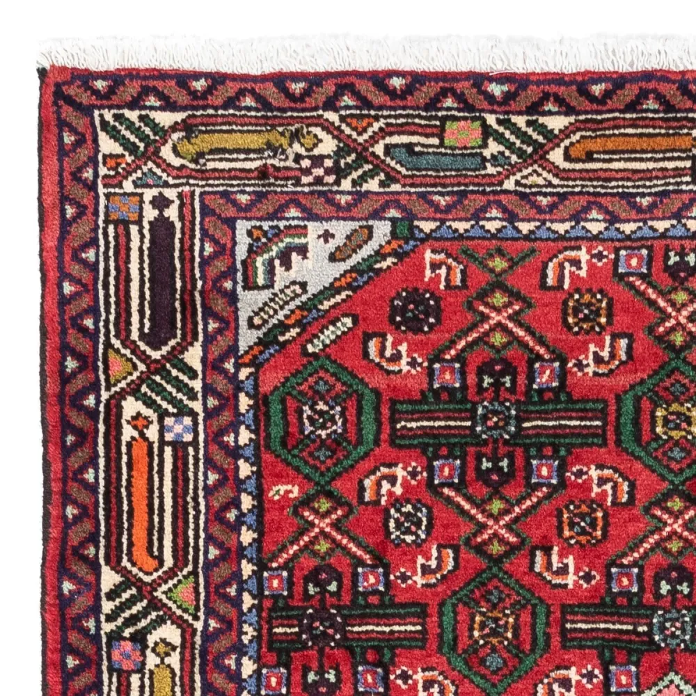 Persisk teppe - Nomadisk - 125 x 80 cm - rød