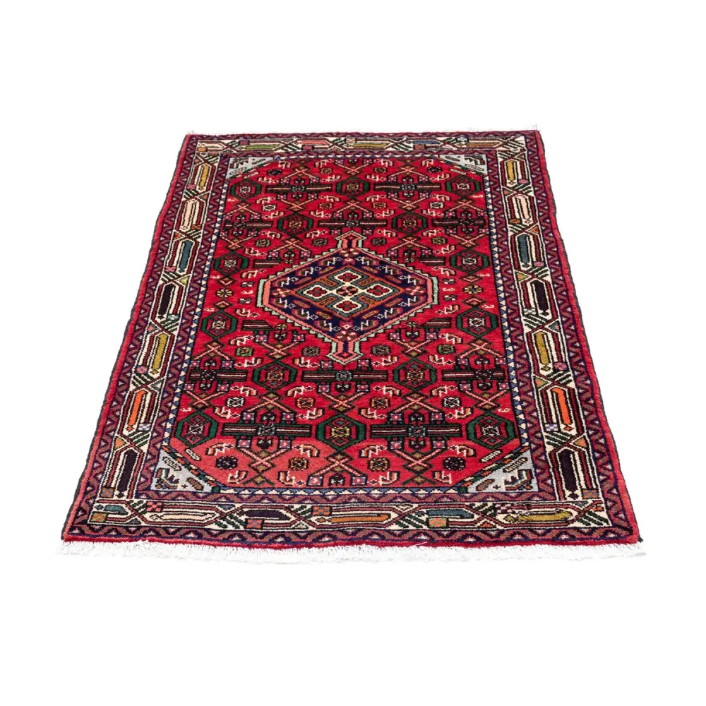 Persisk teppe - Nomadisk - 125 x 80 cm - rød