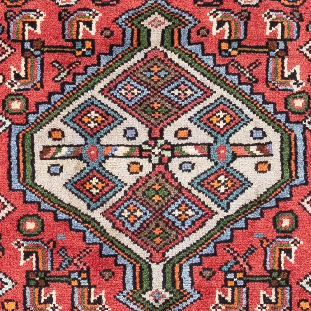 Persisk teppe - Nomadisk - 125 x 80 cm - rød