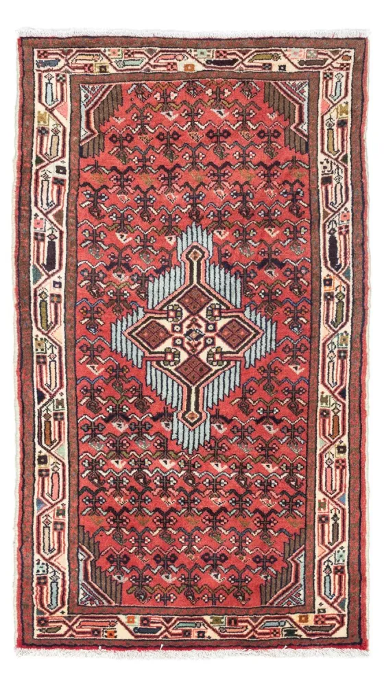 Persisk teppe - Nomadisk - 125 x 80 cm - rød