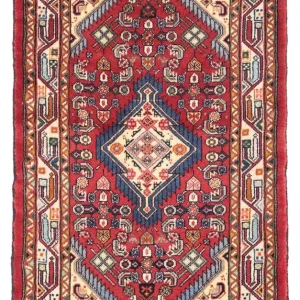 Persisk teppe - Nomadisk - 125 x 80 cm - rød