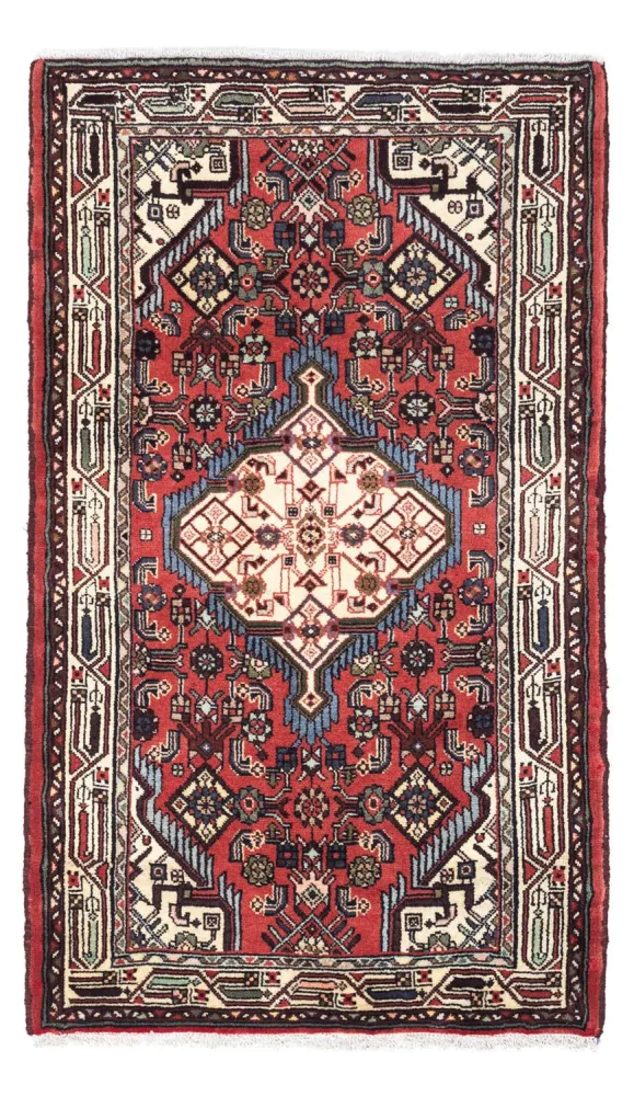 Persisk teppe - Nomadisk - 125 x 80 cm - rød