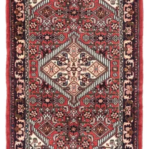 Persisk teppe - Nomadisk - 125 x 80 cm - rød