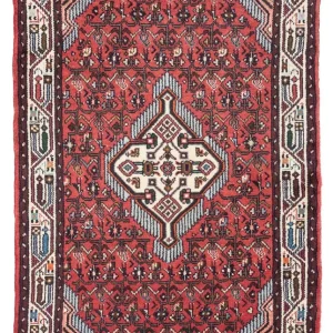 Persisk teppe - Nomadisk - 125 x 80 cm - rød