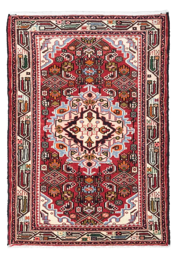 Persisk teppe - Nomadisk - 125 x 80 cm - rød