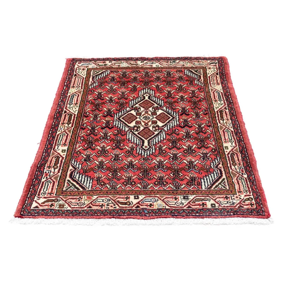 Persisk teppe - Nomadisk - 125 x 80 cm - rød