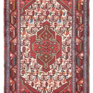 Persisk teppe - Nomadisk - 125 x 80 cm - rød