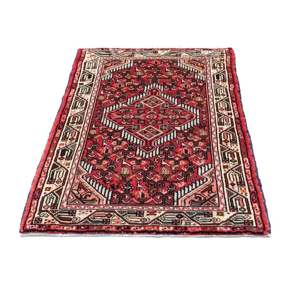 Persisk teppe - Nomadisk - 125 x 80 cm - rød
