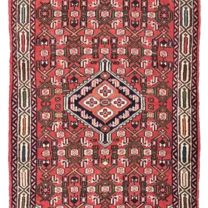 Persisk teppe - Nomadisk - 125 x 80 cm - rød