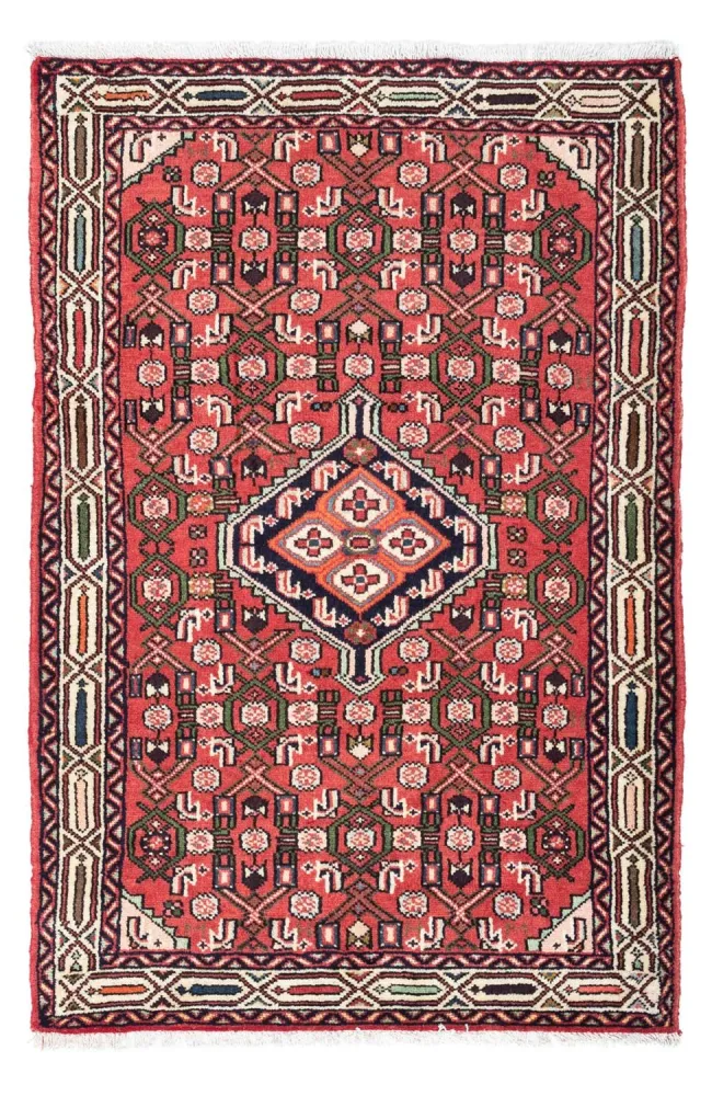 Persisk teppe - Nomadisk - 125 x 80 cm - rød