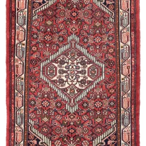 Persisk teppe - Nomadisk - 125 x 80 cm - rød