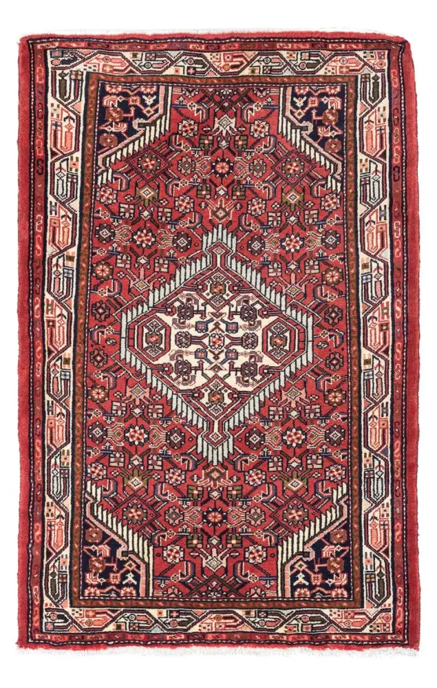 Persisk teppe - Nomadisk - 125 x 80 cm - rød