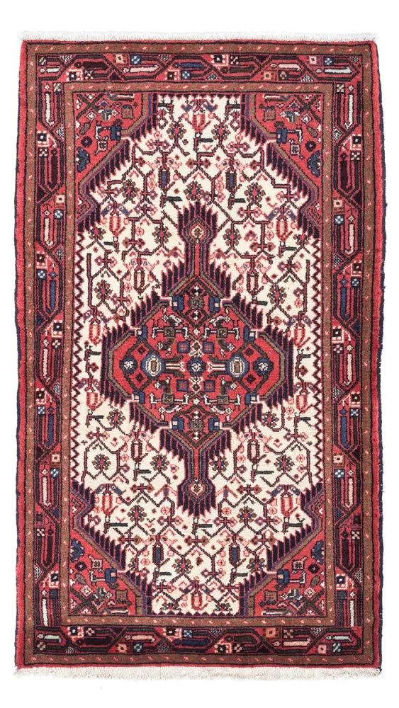 Persisk teppe - Nomadisk - 125 x 80 cm - beige