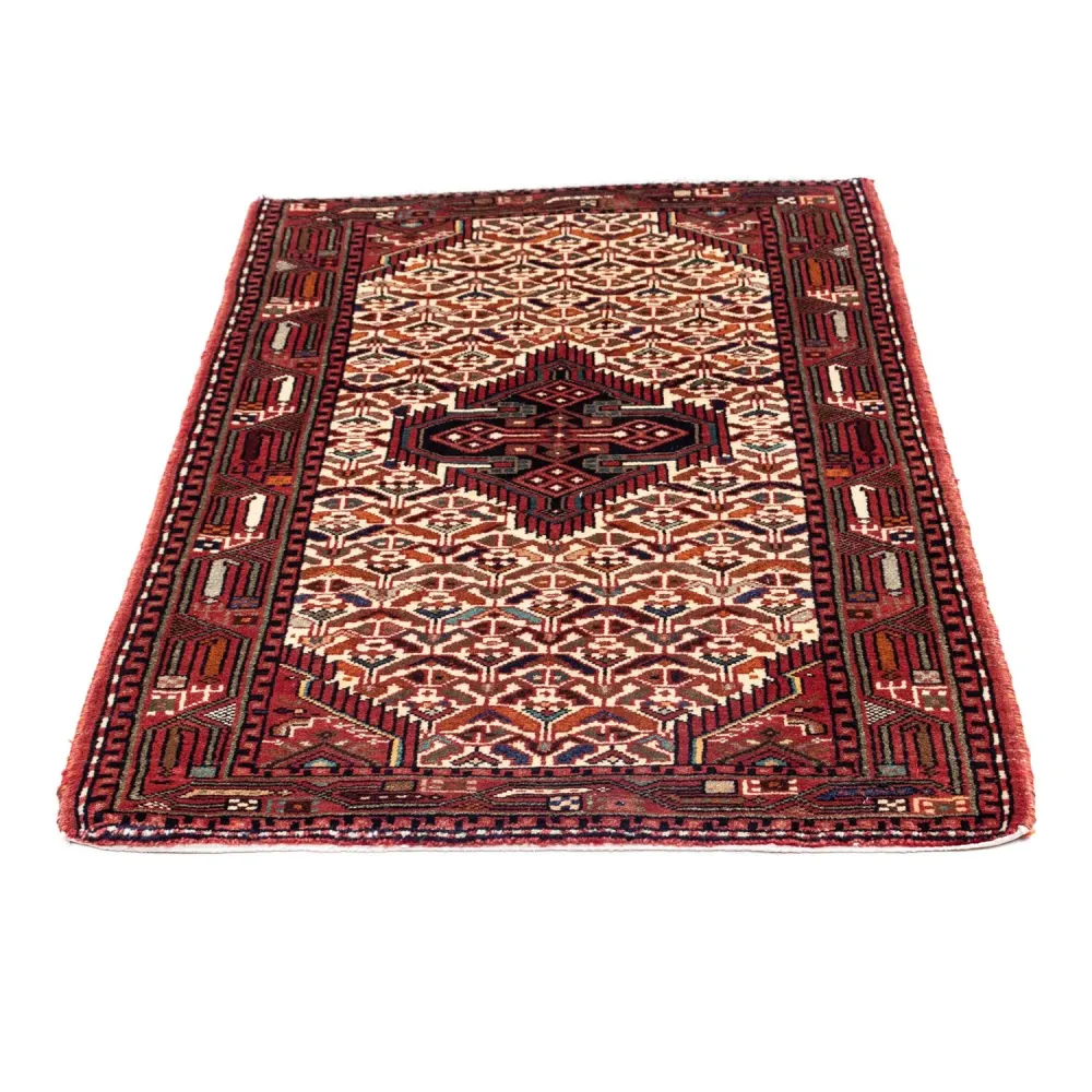 Persisk teppe - Nomadisk - 125 x 80 cm - beige