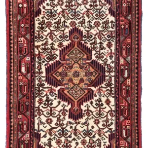 Persisk teppe - Nomadisk - 125 x 80 cm - beige