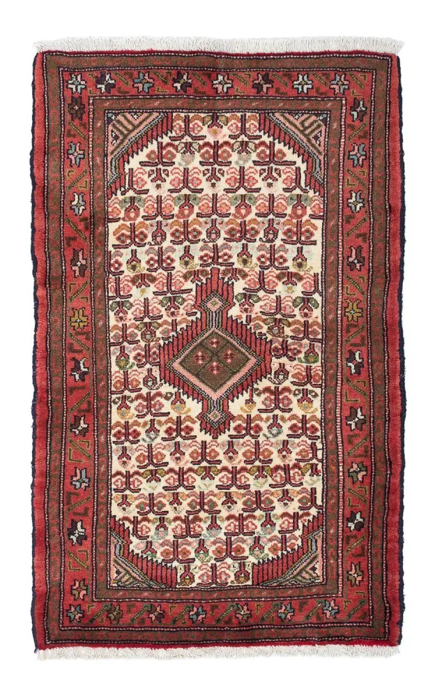 Persisk teppe - Nomadisk - 125 x 80 cm - beige