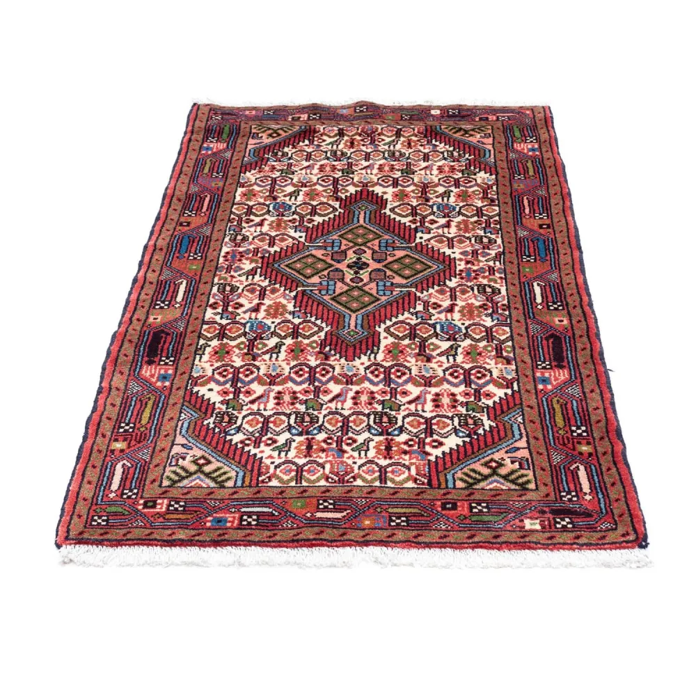 Persisk teppe - Nomadisk - 125 x 80 cm - beige