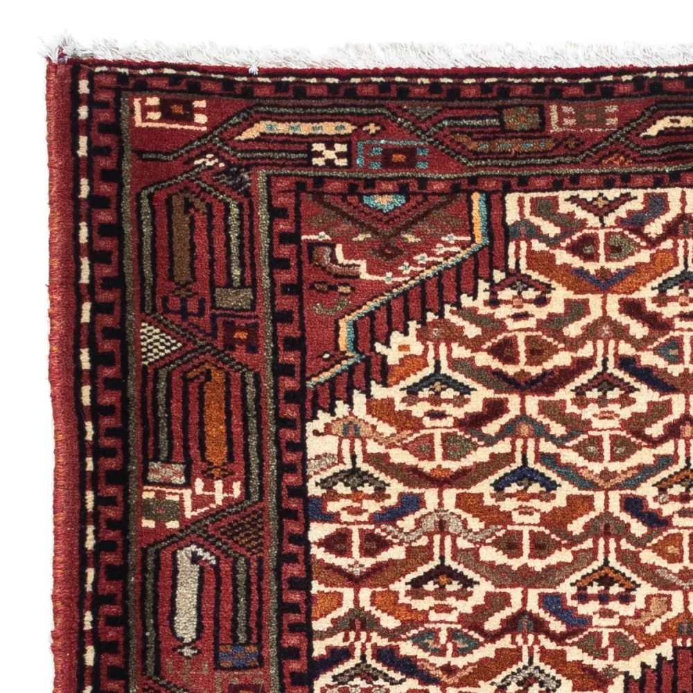 Persisk teppe - Nomadisk - 125 x 80 cm - beige
