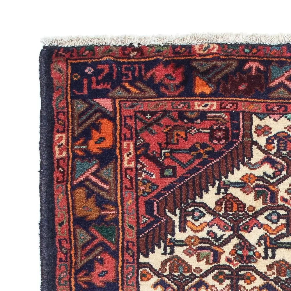 Persisk teppe - Nomadisk - 125 x 80 cm - beige