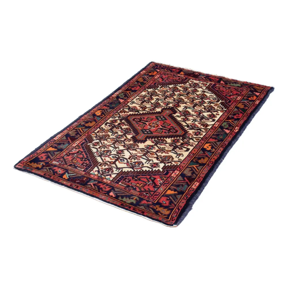 Persisk teppe - Nomadisk - 125 x 80 cm - beige