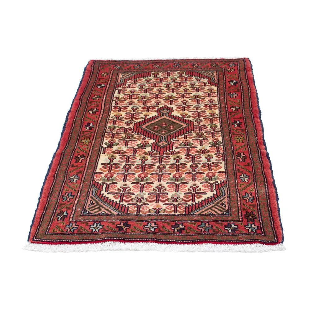 Persisk teppe - Nomadisk - 125 x 80 cm - beige