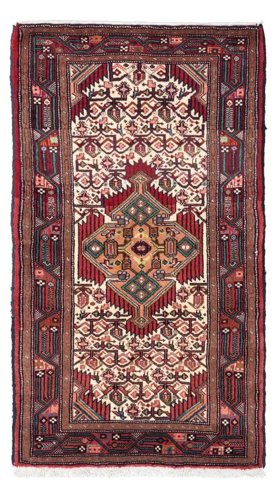Persisk teppe - Nomadisk - 125 x 80 cm - beige