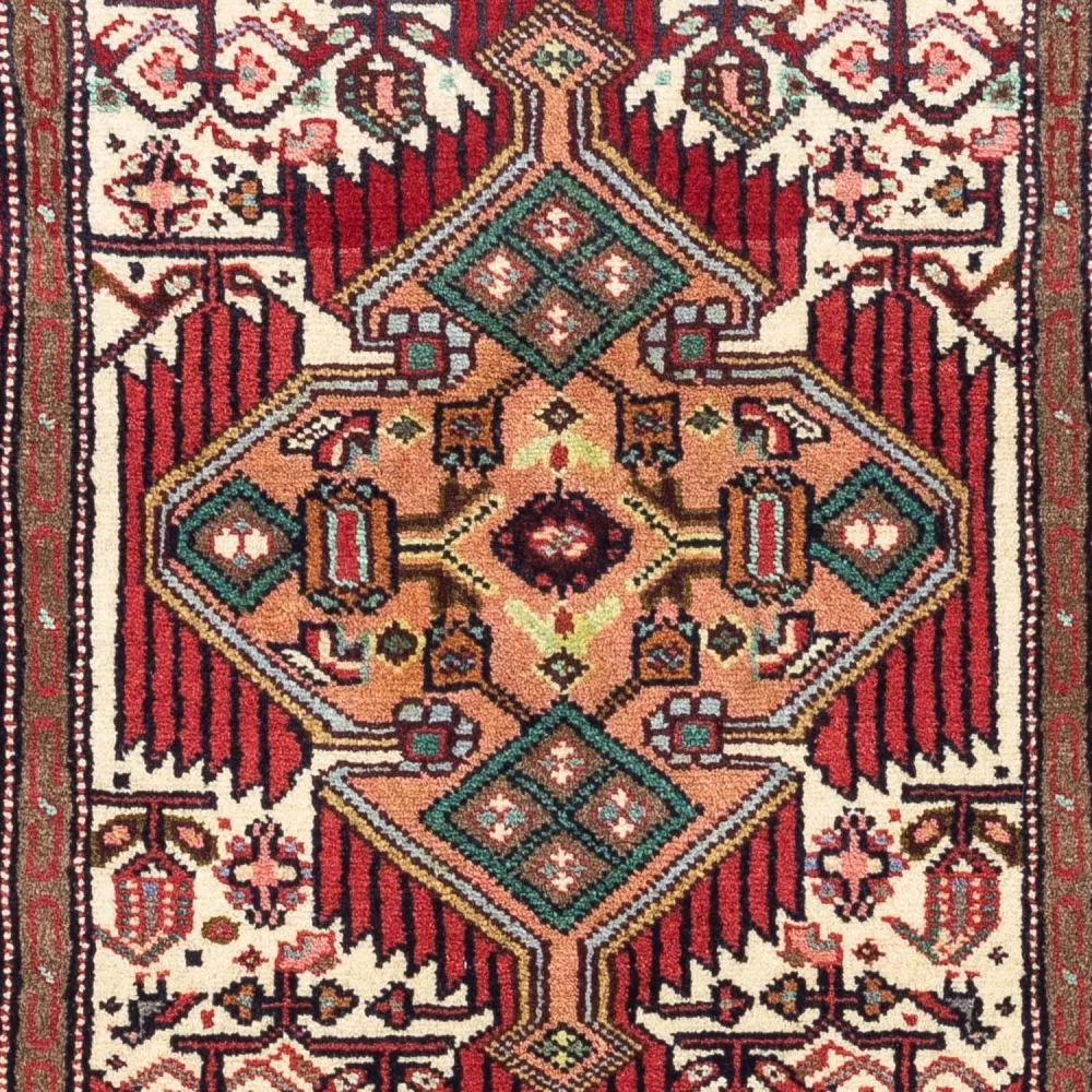 Persisk teppe - Nomadisk - 125 x 80 cm - beige