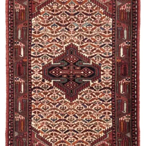 Persisk teppe - Nomadisk - 125 x 80 cm - beige