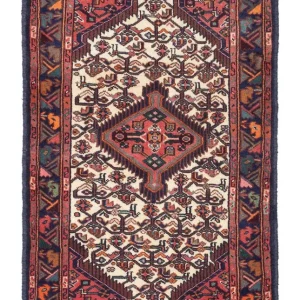 Persisk teppe - Nomadisk - 125 x 80 cm - beige
