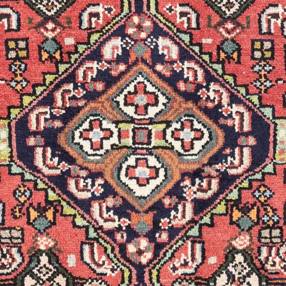 Persisk teppe - Nomadisk - 125 x 80 cm - lys rød
