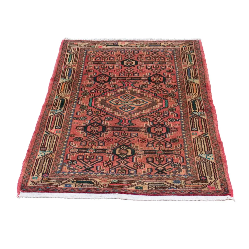 Persisk teppe - Nomadisk - 125 x 80 cm - lys rød