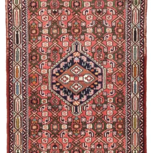 Persisk teppe - Nomadisk - 125 x 80 cm - lys rød