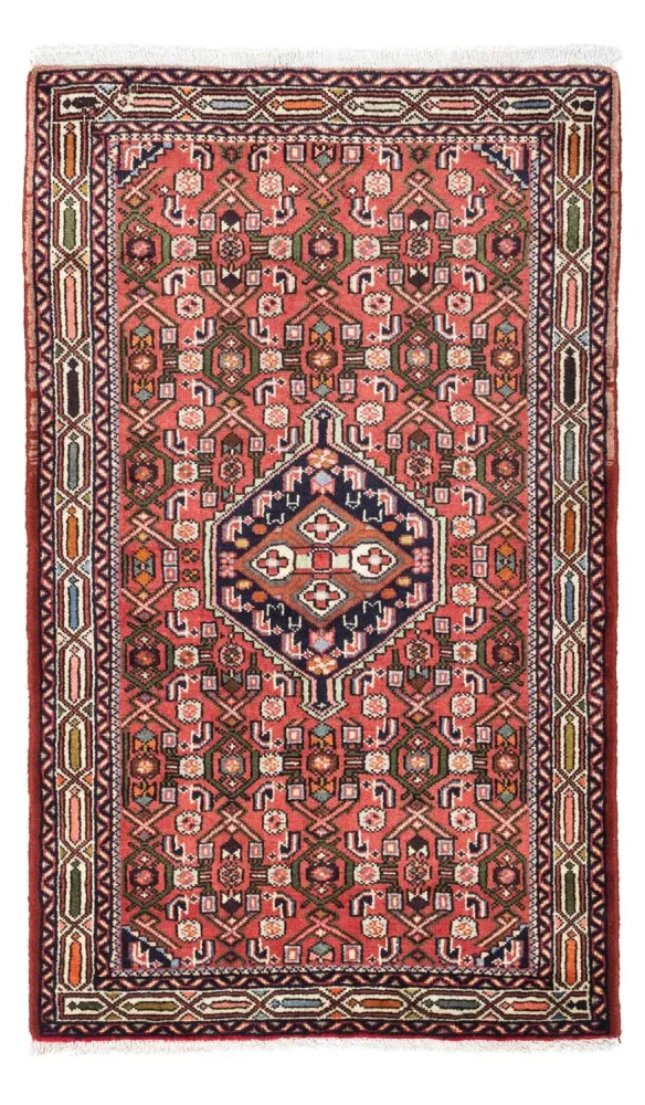 Persisk teppe - Nomadisk - 125 x 80 cm - lys rød