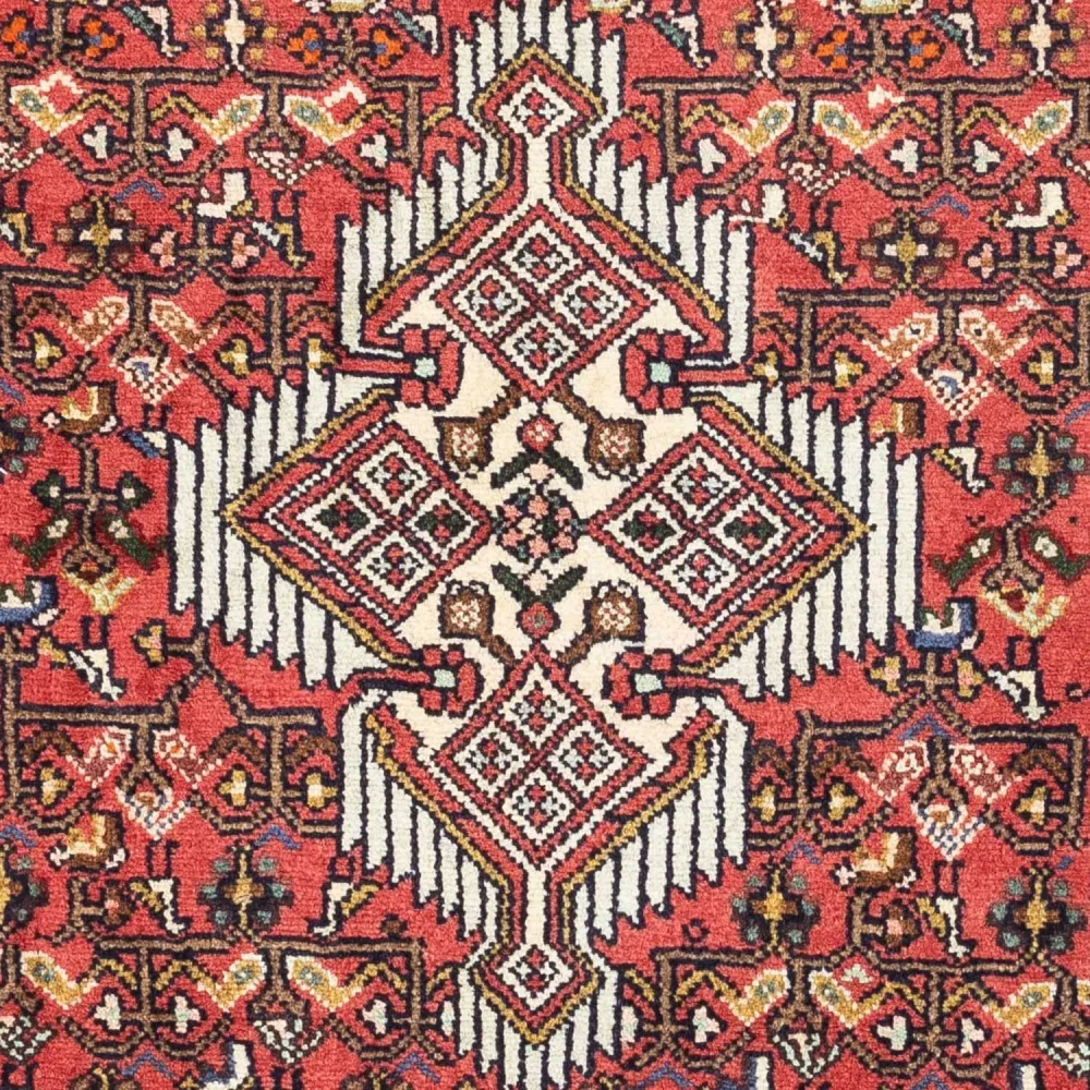 Persisk teppe - Nomadisk - 125 x 80 cm - lys rød