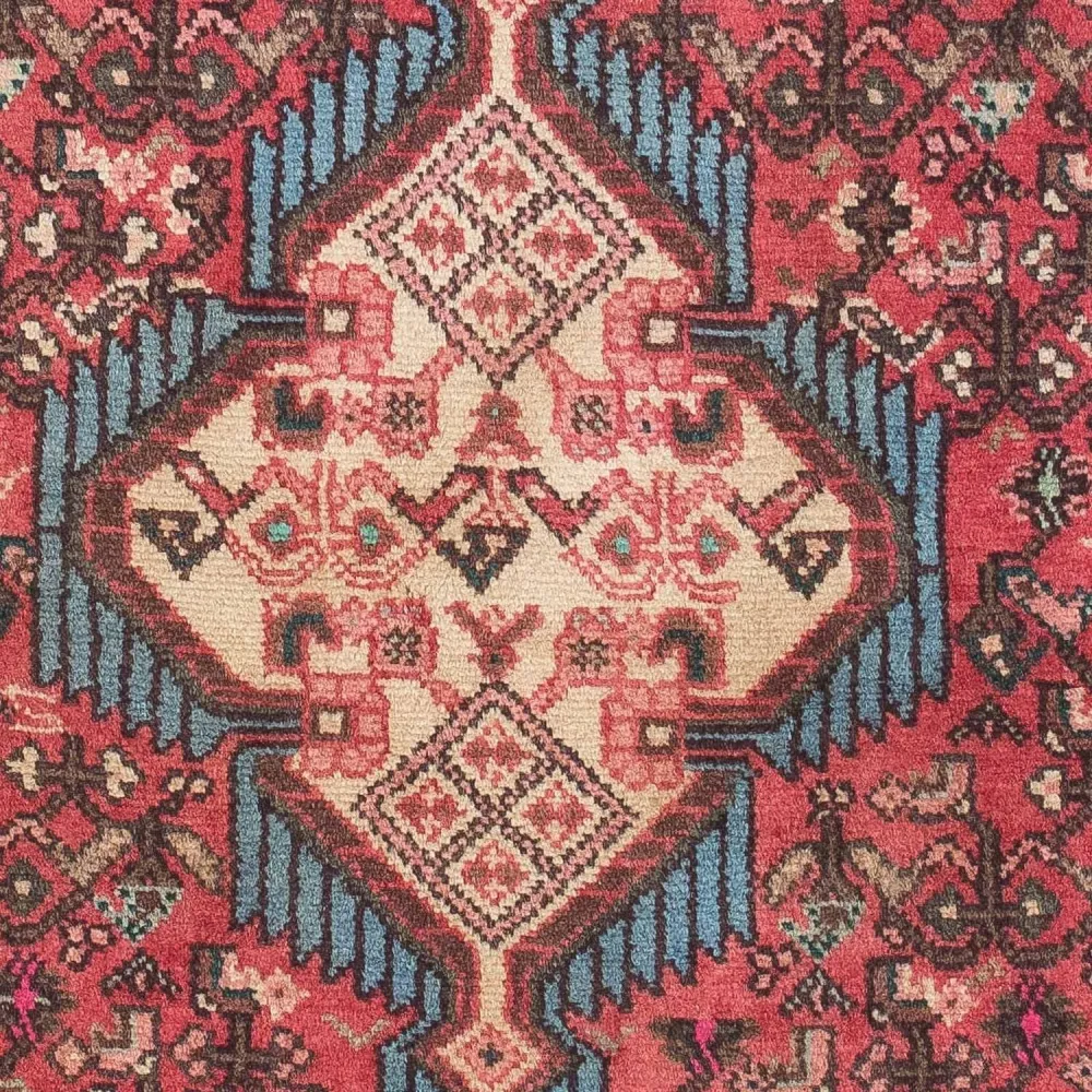 Persisk teppe - Nomadisk - 125 x 80 cm - lys rød