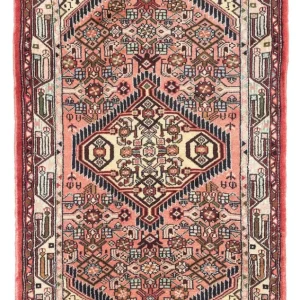 Persisk teppe - Nomadisk - 125 x 80 cm - lys rød