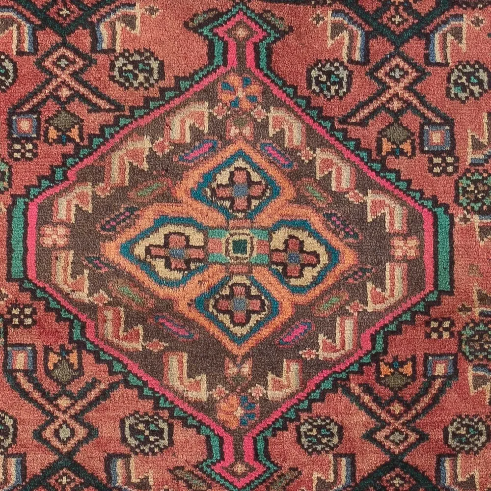 Persisk teppe - Nomadisk - 125 x 80 cm - lys rød