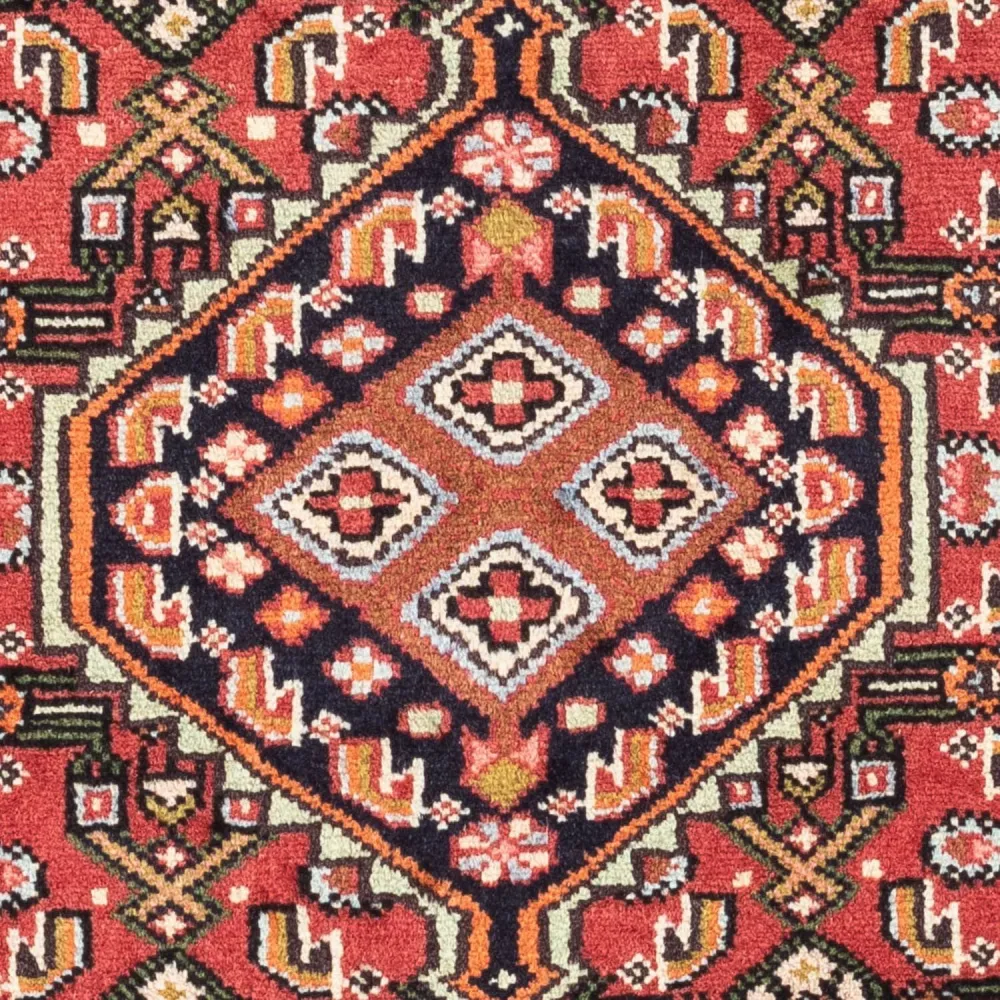 Persisk teppe - Nomadisk - 125 x 80 cm - lys rød